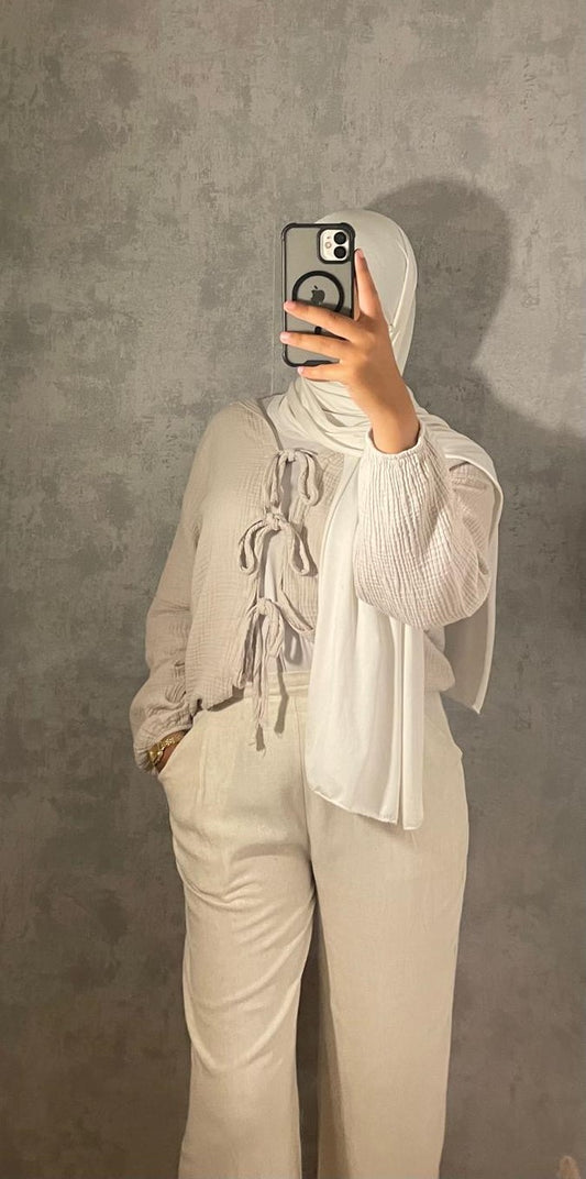 Blouse en gaz de coton