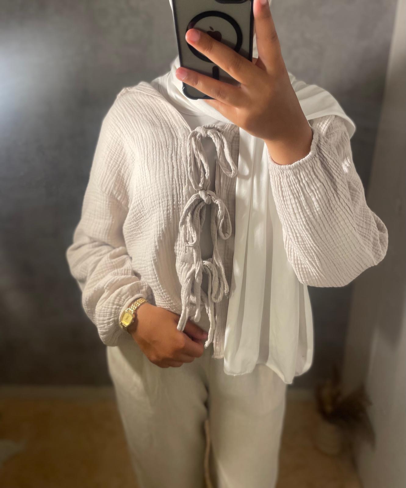 Blouse en gaz de coton